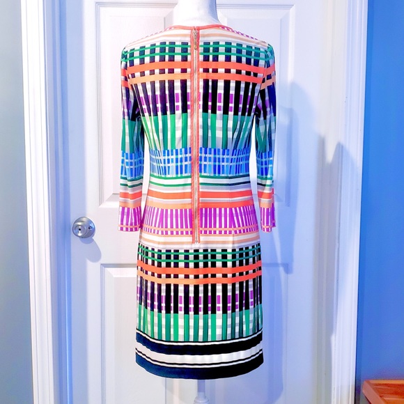 Eliza J Geometric Print Sheath Dress - Picture 3 of 5